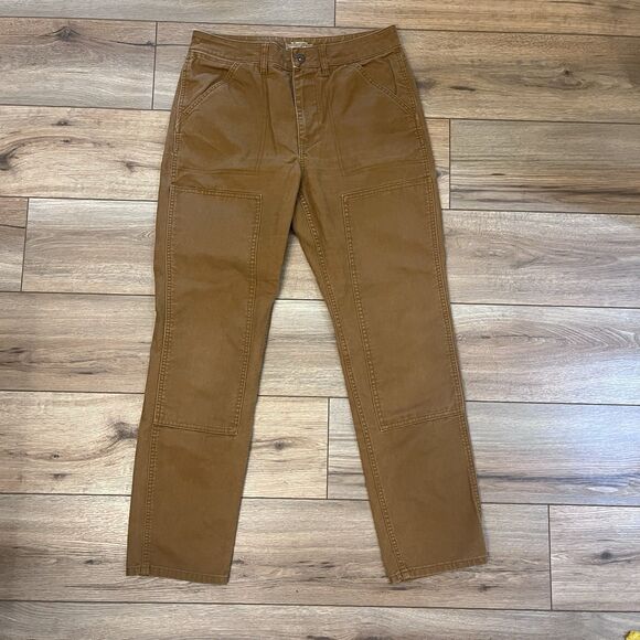REI Pants - REI Co-op Trailsmith Double Knee Brown Canvas Pants Workwear Women's 10 (32x30")